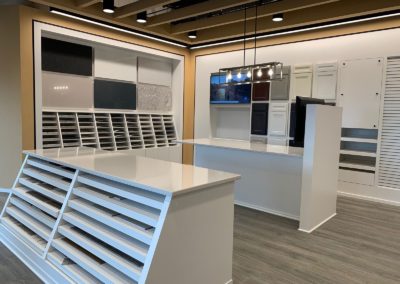 Retail Displays of Countertops & Cabinet Samples